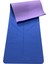 Tpe Yoga Pilates Matı 6 mm Hizalamalı (Ithal) Çift Renk Mavi 3