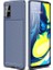 Samsung Galaxy A51 Uyumlu Kılıf Negro Silikon Kapak, Lacivert 1