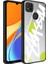 Xiaomi Redmi 9c Uyumlu Kılıf Aynalı Desenli Kamera Korumalı Parlak Mirror Kapak, Yazı 1