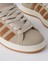Unisex Klasik Bağcıklı Ortopedik Spor Sneaker Ayakkabı-Bej 5