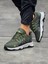 Su Geçirmez Trekking Sneaker Ayakkabı-Haki 3