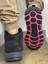 Bantlı Unisex Uzun Çocuk Spor Outdoor Ayakkabı-Siyah-Fuji 2