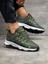 Su Geçirmez Trekking Sneaker Ayakkabı-Haki 4