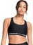 Under Armour Crossback Mid Bra Kadın Siyah Antrenman Sporcu Sütyeni 1361034-006 1