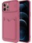 Apple iPhone 12 Pro Max Uyumlu Kılıf Kartix Kapak, Koyu Mor 1