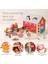 Baby Early Education Puzzle Wooden Toys Stacking Rocket Boys And Girls House Castle Building Game (Yurt Dışından) 5