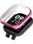 Xiaomi Redmi Watch 3 Uyumlu 360 Derece Korumalı Kasa ve Ekran Koruyucu Watch Gard 30 Pembe 1