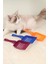 Aralıklı Plastik kedi Kumu Küreği,Temizleme Eleme Küreği Mor 2