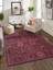 Antik 1116 Klasik Vintage Salon Halısı Bordo Retro Mutfak Halısı Tozumaz İnce Makine Halısı 100x300 1