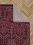 Antik 1116 Klasik Vintage Salon Halısı Bordo Retro Mutfak Halısı Tozumaz İnce Makine Halısı 100x300 4