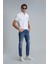 Davıd Smart Jean Erkek Pantolon Regular Fit Mavi 5