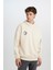 Rick and Morty Oversize Geniş Kalıp Bisiklet Yaka Sırt Baskılı Kalın Sweatshirt C9741AX24AU 5