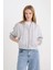 Coool Standart Fit Kapüşonlu Basic Düz Kanguru Cepli Fermuarlı Sweatshirt Z7069AZ24WN 13