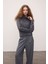 Regular Fit Yumuşak Dokulu Balıkçı Yaka Basic Düz Triko Kazak H1651AZ24WN 6