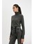 Regular Fit Yumuşak Dokulu Balıkçı Yaka Basic Düz Triko Kazak H1651AZ24WN 11