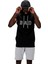 Bad Net Sleeveless Siyah Hoodie Sweatshirt 3