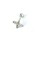 Zirkon Taş Detaylı Yıldız Figürlü 925AYAR Gümüş Tragus Helix Kikirdak Piercing 4