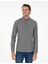 Erkek Gri Slim Fit Uzun Kollu Gömlek 50298570-VR024 1