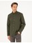 Erkek Haki Regular Fit Uzun Kollu Gömlek 50292553-VR027 1