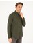 Erkek Haki Regular Fit Uzun Kollu Gömlek 50292553-VR027 3
