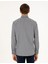 Erkek Gri Regular Fit Çizgili Uzun Kollu Gömlek 50292164-VR024 5