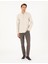 Erkek Bej Slim Fit Uzun Kollu Gömlek 50297998-VR011 4