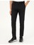 Erkek Siyah Slim Fit Kanvas Pantolon 50292346-VR046 2