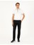 Erkek Siyah Slim Fit Kanvas Pantolon 50292346-VR046 3
