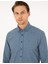 Erkek Mavi Slim Fit Uzun Kollu Gömlek 50293756-VR036 2