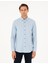 Erkek Mavi Regular Fit Uzun Kollu Gömlek 50292106-VR036 1