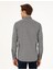 Erkek Gri Slim Fit Uzun Kollu Gömlek 50293756-VR024 5