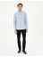 Erkek Mavi Regular Fit Uzun Kollu Gömlek 50292106-VR036 4