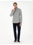 Erkek Açık Haki Slim Fit Uzun Kollu Gömlek 50292457-VR183 4