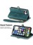 Iphone 16 Için Flip Case Artı Darbeye Deri Kılıf Cüzdan Kapak Çevirin (Yurt Dışından) 2