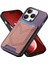 Iphone 16 Için Kılıf Pro Manyetik Araç Montaj Kot Cep Tasarım Crad Yuvası (Yurt Dışından) 3