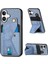 Iphone 16 Için Kılıf Artı Standı Fonksiyonu Manyetik Tasarım Cardholder Braketi (Yurt Dışından) 1