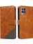 Elmas Dikiş Deri Telefon ile Realme 8i Yüksek Kalite Için Flip Case (Yurt Dışından) 2
