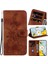 Motorola Moto G24 Kickstand Cüzdan Kabartmalı Zambak Manyetik Için Flip Case (Yurt Dışından) 1