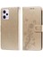 Xiaomi Redmi Not 12 Için Flip Case Pro Artı Flip Kart Yuvaları Deri Çiçek (Yurt Dışından) 4
