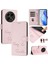 Oppo A3 Cn Pro 5g Kart Tutucu Cüzdan Için Kılıf Rfıd Engelleme Pu Deri (Yurt Dışından) 1