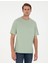 Erkek Yeşil Comfort Fit Tişört 50306444-VR016 1