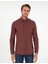 Erkek Kiremit Slim Fit Uzun Kollu Gömlek 50298570-VR031 3