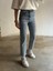 Kadın Yıkamalı Boyfit Jean Pantolon 1