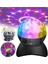 360 Derece Dönebilen Disko Topu Bluetooth Hoparlör Parti LED Lambası Usb-Sd Kart - Aux Girişli L740 1