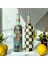 Kadın Desenli ve Kareli 750 ml Zeytinyağı Sıvıyağ Şişesi Yağdanlık Yağlık Sirkelik Sosluk 2'li Set 1