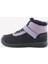 Quechua Çocuk Su Geçirmez Outdoor Kar Botu - Gri / Mor - 24 / 34 - SH100 1