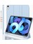 Ipad Air 4.5.6.nesil 10.9 Inç ile Uyumlu Tablet Kılıfı ve Klavye Mouse Set Kalem Bölmeli Smart Kılıf 2