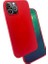Apple iPhone 12 Pro Max Uyumlu Kılıf Silk Silikon, Kırmızı 1