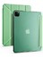 Apple iPad Pro 12.9 2022 M2 Uyumlu Tri Folding Kalem Bölmeli Tablet Kılıfı, Açık Yeşil 1