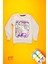 Kız Çocuk Giyim - Pamuklu, Rahat ve Şık Çiçek Baskılı Sweatshirt 1